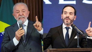 Lula da Silva y Abelardo de la Espriella - crédito Sergio Acero/Adriano Machado/REUTERS