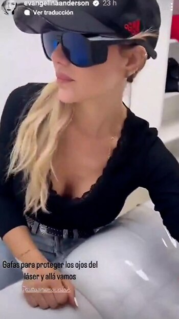 Evangelina Anderson mostró cómo fue