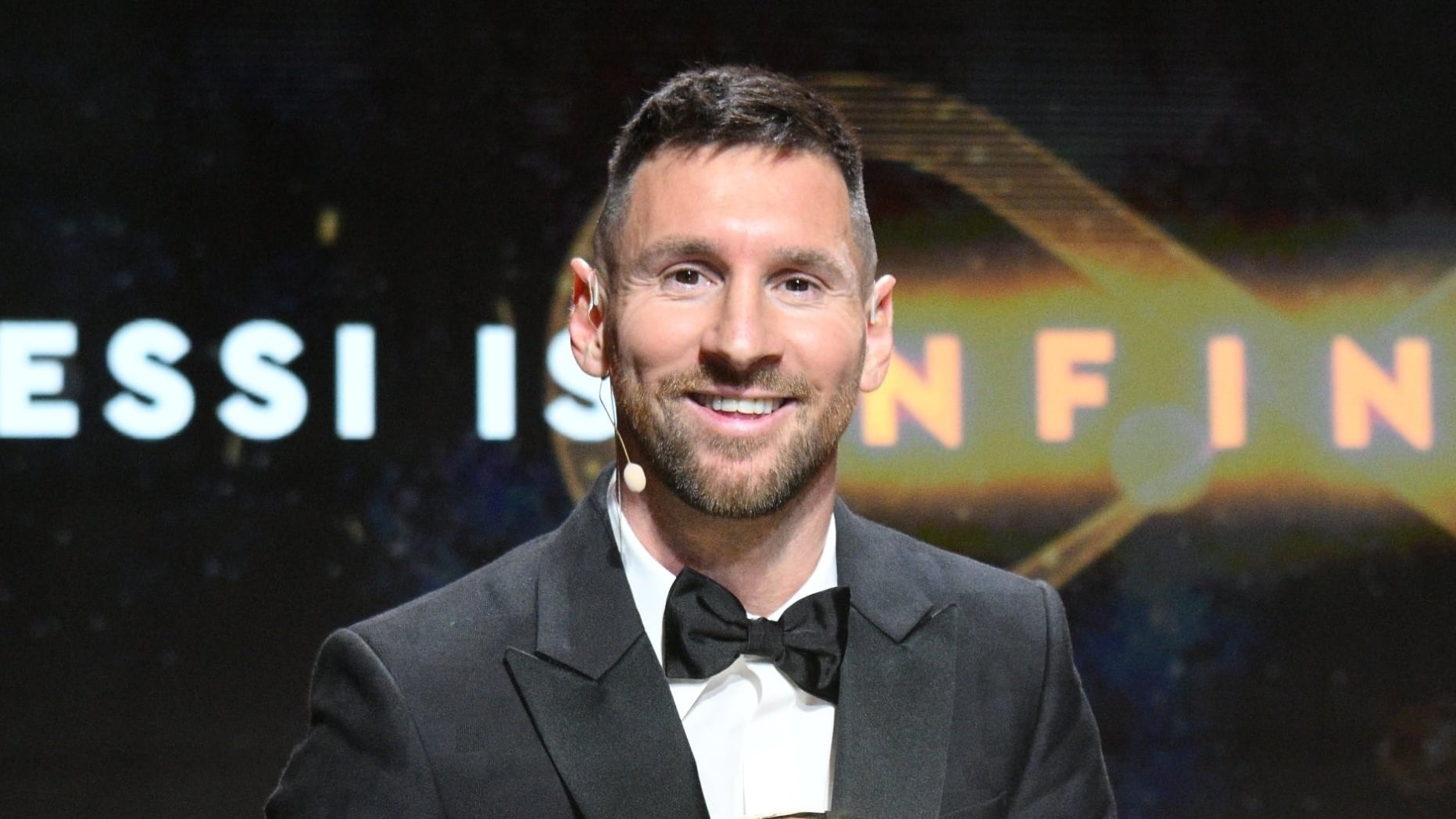 Leo Messi en la gala del Balón de Oro. (Europa Press)