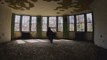 Ian Menéndez en la isla