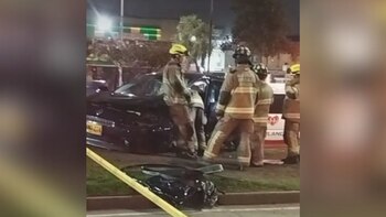 Dos heridos por accidente de