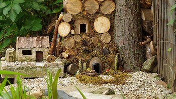 La pequeña casa construida por