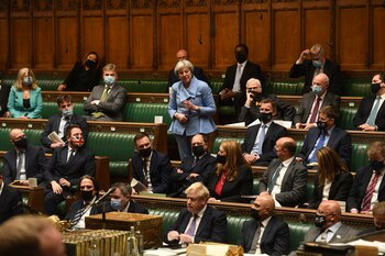 La ex primera ministra británica