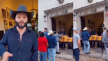 La entrega de roscas de