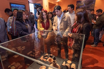 Cusco inauguró la exposición temporal “T’aqrachullo: El tiempo superpuesto. La historia que se escribe”. Difusión