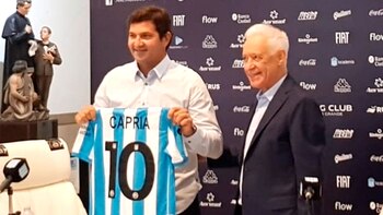 Rubén Capria fue presentado hace