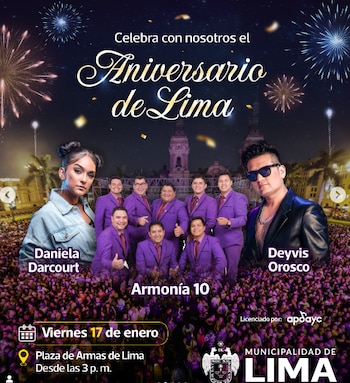 Los artistas que se presentarán