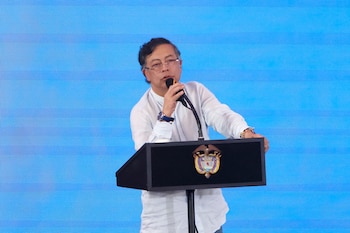 Gustavo Petro solicitó al Gobierno de Estados Unidos evitar cualquier acción contra el exmandatario Evo Morales - crédito Ricardo Maldonado Rozo/EFE