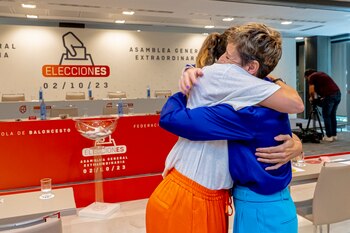 Amaya Valdemoro y Elisa Aguilar