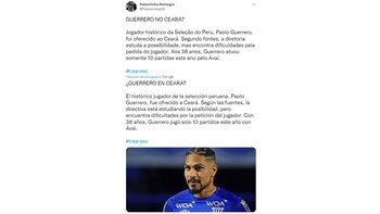 Información de periodista brasileño sobre