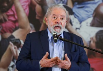 Lula da Silva en un