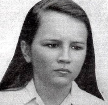 Rita Irene Wald Jaramillo, lideresa estudiantil y oradora panameña de 17 años, desaparecida por el régimen militar el 27 de marzo de 1977.