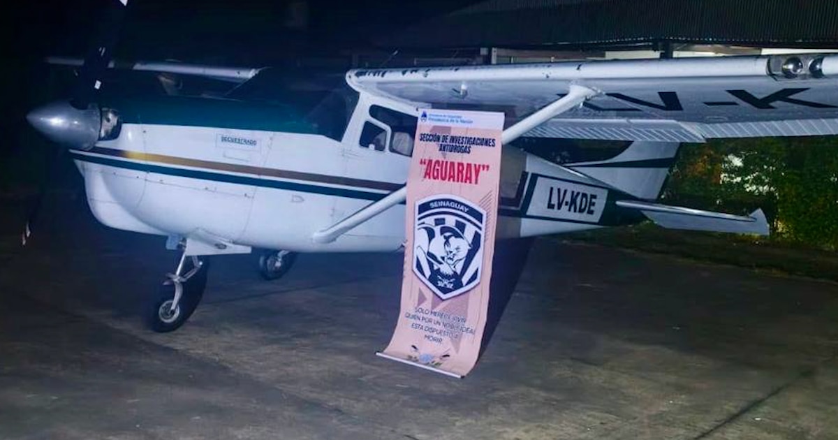 Secuestraron una avioneta en Salta e investigan si es parte de una red de narcotráfico: hay dos detenidos