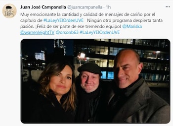 La emoción de Juan José Campanella al dirigir un capítulo de La Ley y el Orden