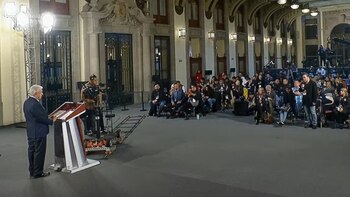 Aunque queda una mañanera, este