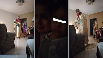 Padres recrean la llegada de