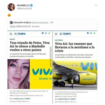 Así recordó Marbelle la situación