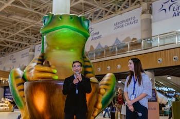 Kroa, la rana atigrada.