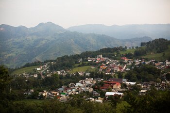 Una panorámica de Tenango de