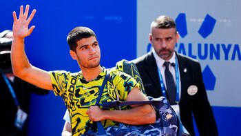 Alcaraz ya se entrena en