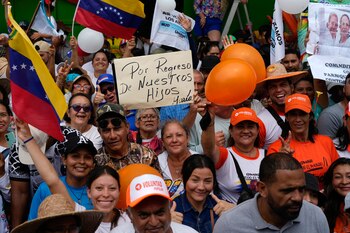 "Por regreso de nuestros hijos"