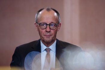 El canciller alemán Friedrich Merz