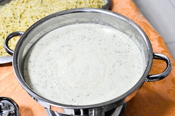 La salsa blanca se puede