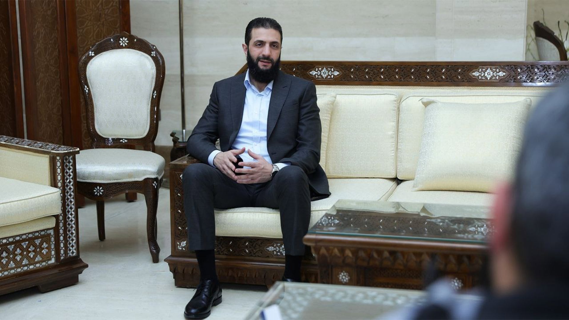 20/12/2024 El presidente de transición de Siria, Ahmed Husein al Shara.
POLITICA
TELEGRAM HAYAT TAHRIR AL SHAM
