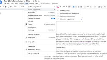 Die neuen Google Docs helfen