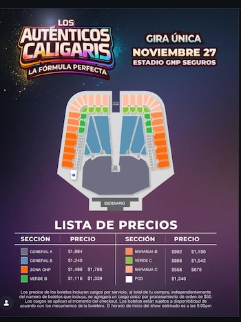 Se presentarán el 27 de noviembre en CDMX