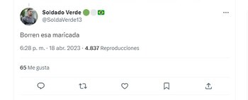 Hinchas reaccionaron al apoyo de