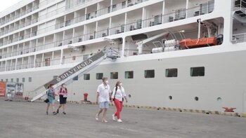 Llegó un crucero a Guayaquil