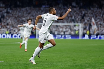 Kylian Mbappe en el primer