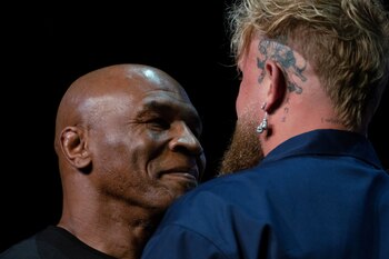 Mike Tyson y Jake Paul