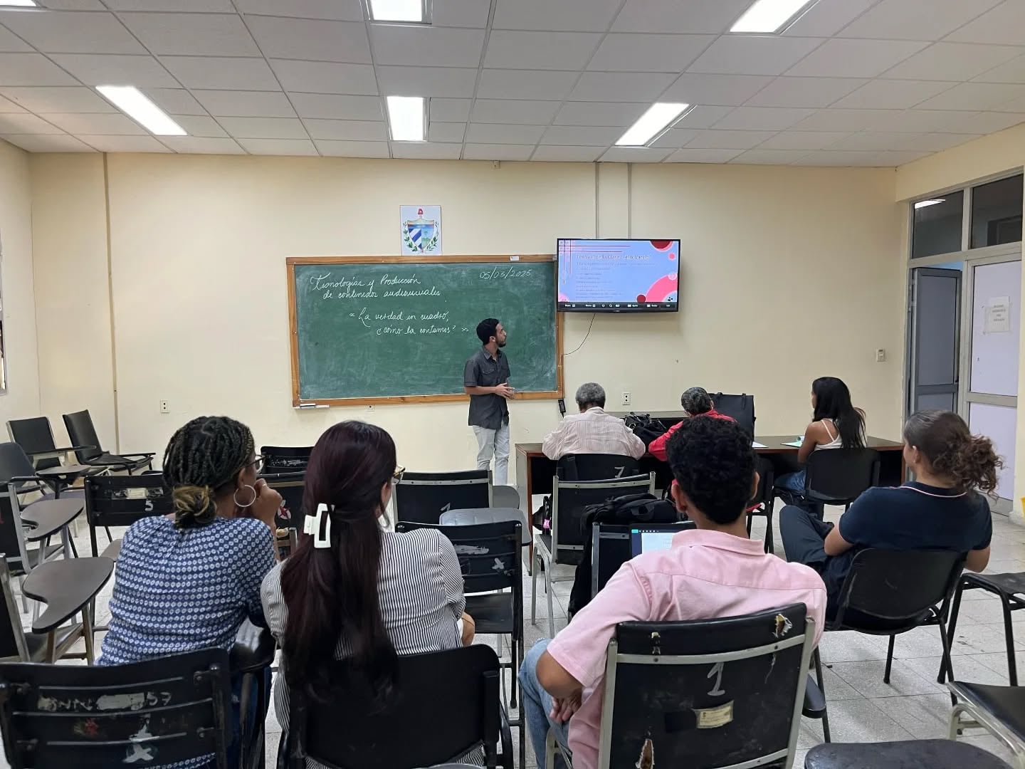 La Universidad de La Habana abrió una convocatoria extraordinaria para trasladarse a Periodismo en el curso 2026-2027. (Cortesía: Facultad de Comunicación)