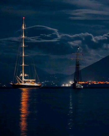 Esta fotografía tomada hacia las