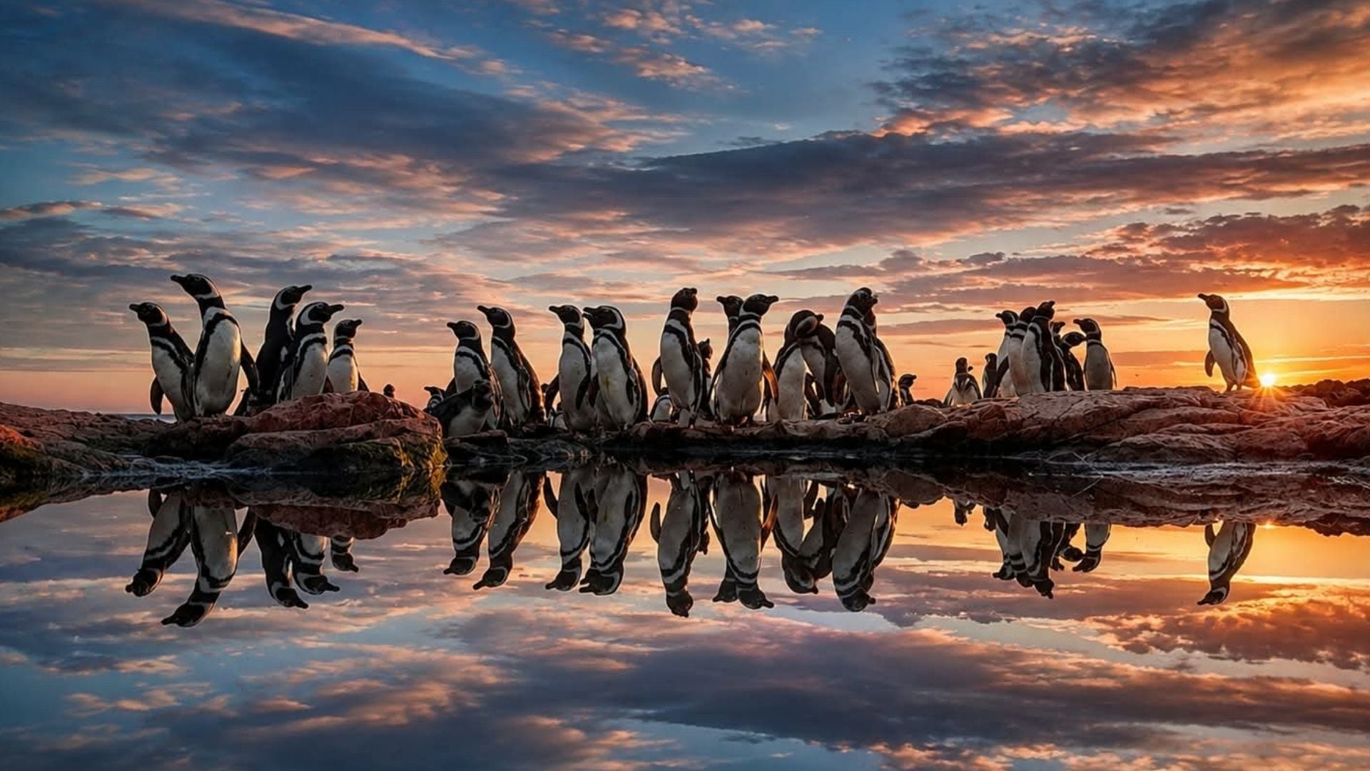 Parque Nacional Islote Lobos. Colonia de pingüinos. (Río Negro)