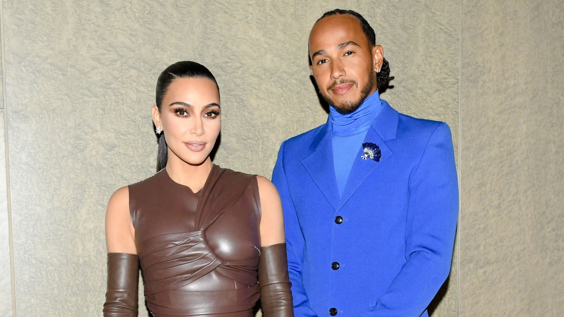 Lewis Hamilton y Kim Kardashian pasaron un momento a solas durante el fin de semana. (Shutterstock)