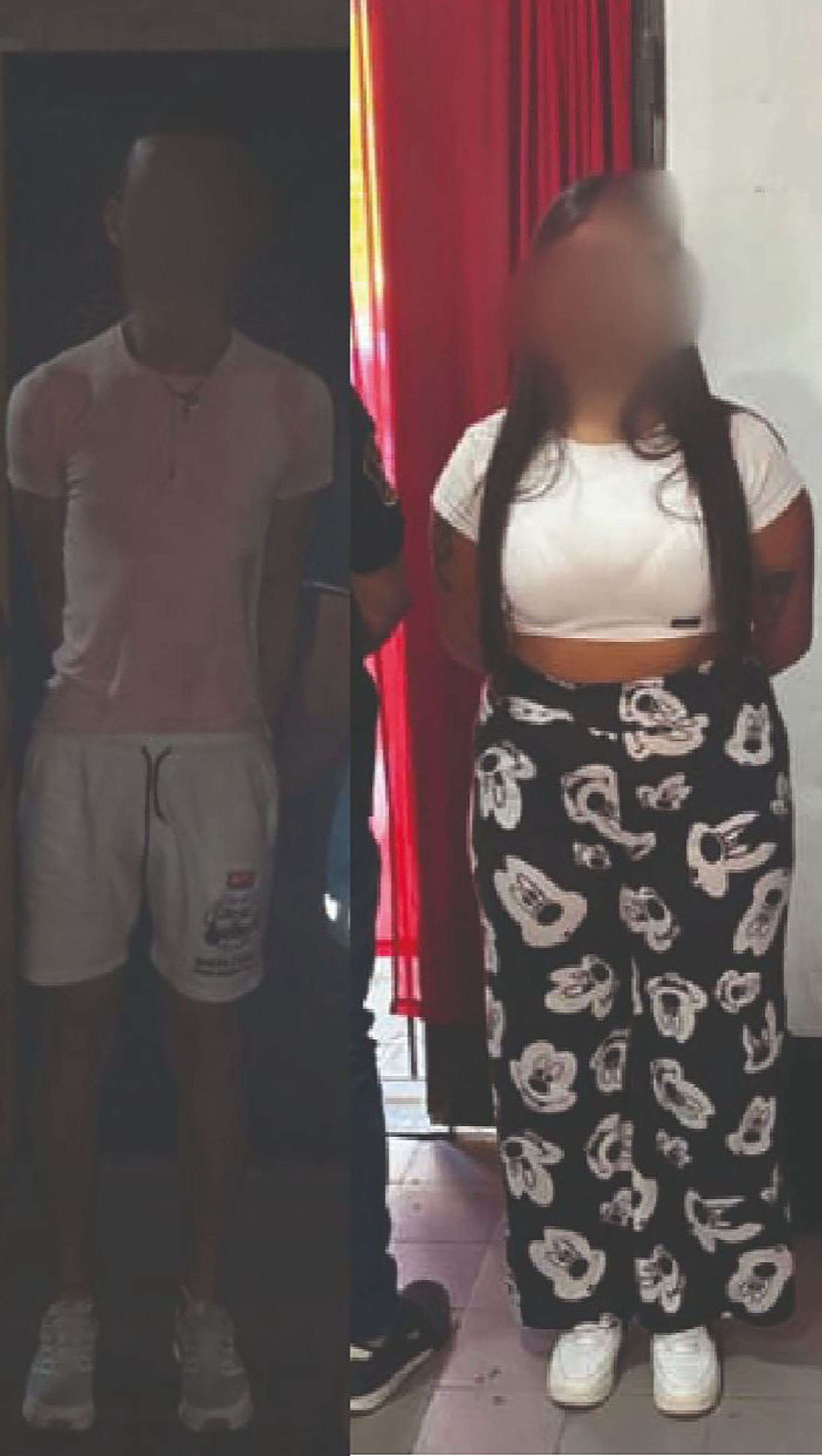 Los detenidos son un hombre y una mujer, ambos mayores de edad