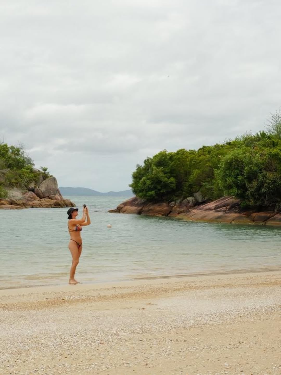 La foto que compartió el cocinero de su esposa en los paisajes del sur argentino