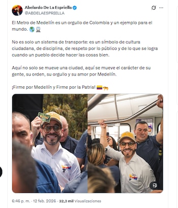 Abelardo de La Espriella estuvo