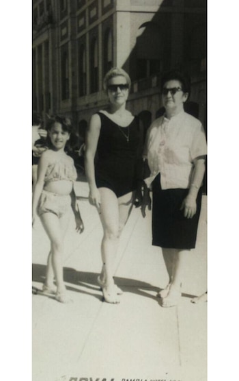 Susana Roccasalvo junto a Emma,