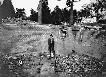 Los restos de la desaparición