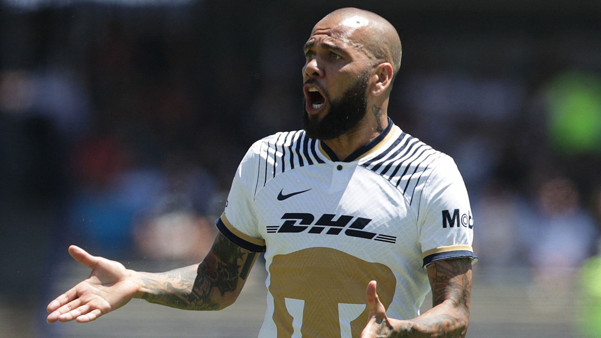 Pumas demandó a Dani Alves ante el TAS por incumplimiento de contrato, ya hay fecha para la audiencia (REUTERS/Henry Romero)