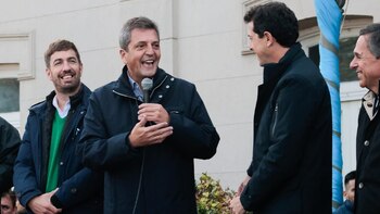 Sergio Massa y Eduardo "Wado"