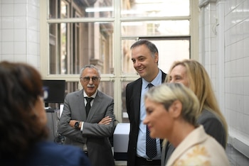 Manuel Adorni - Karina Milei