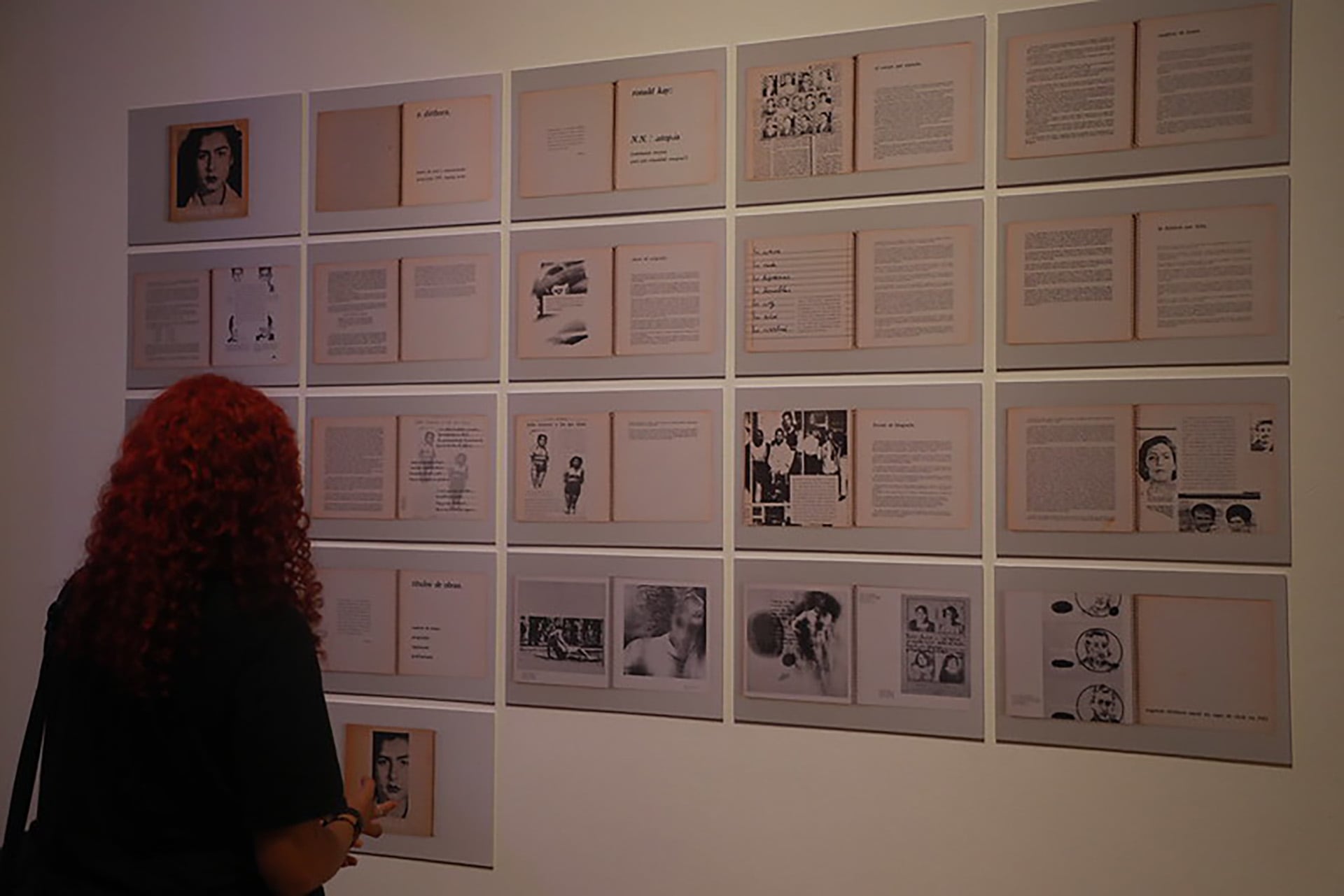 El recorrido de la exposición se completa con dos publicaciones producidas por Eugenio Dittborn entre 1976 y 1979