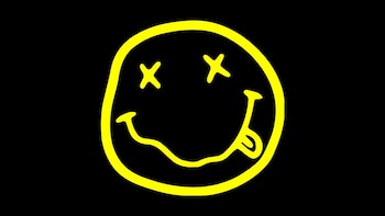 El logo de Nirvana apareció