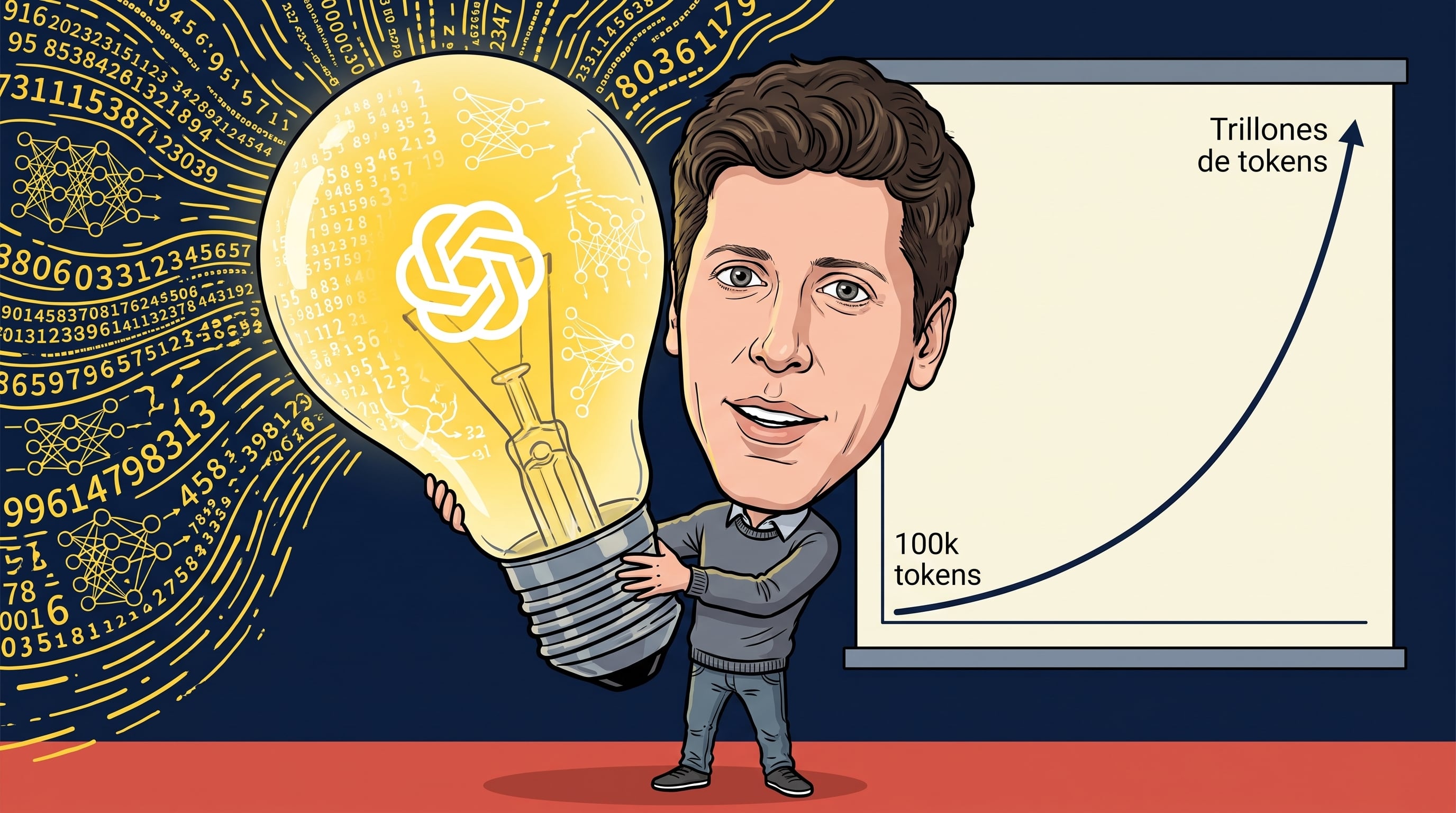 Altman anticipó que el crecimiento del uso de inteligencia artificial exigirá mucha más infraestructura, aunque mejore la eficiencia, y dijo que OpenAI lanzará pronto un nuevo modelo. (Imagen Ilustrativa Infobae)