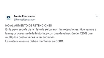 El Frente Renovador de Sergio